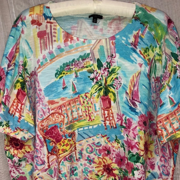 Talbots Tops - [Talbots] NWOT 💯 Cotton Garden Waterfront Theme